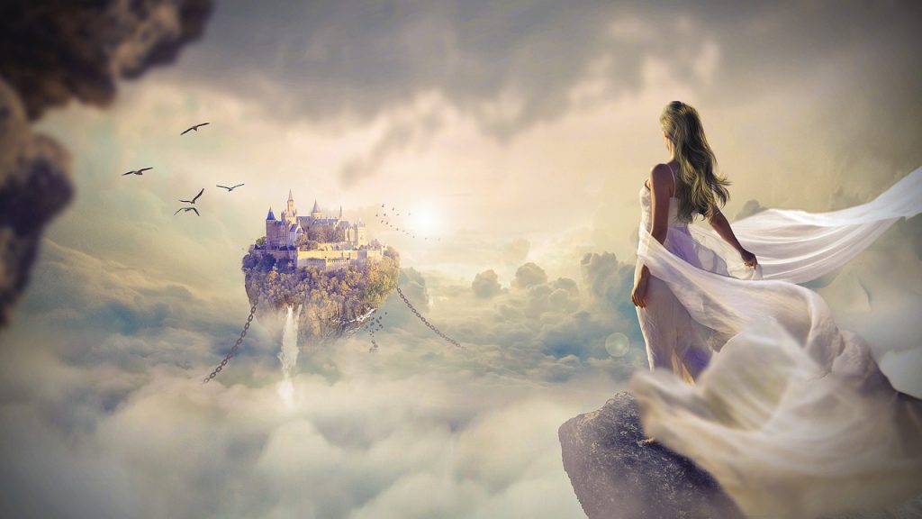 fantasy in the clouds